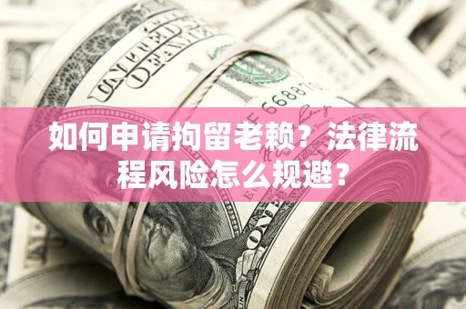 武汉如何申请拘留老赖？法律流程风险怎么规避？