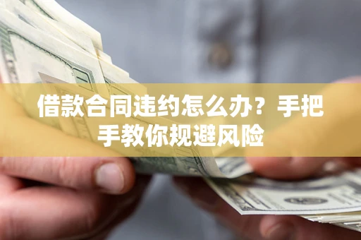 武汉借款合同违约怎么办？手把手教你规避风险