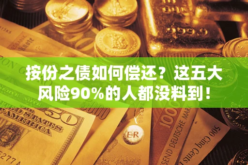 武汉按份之债如何偿还？这五大风险90%的人都没料到！