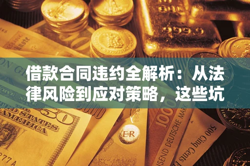 武汉借款合同违约全解析：从法律风险到应对策略，这些坑别再踩！