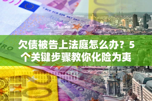 武汉欠债被告上法庭怎么办？5个关键步骤教你化险为夷