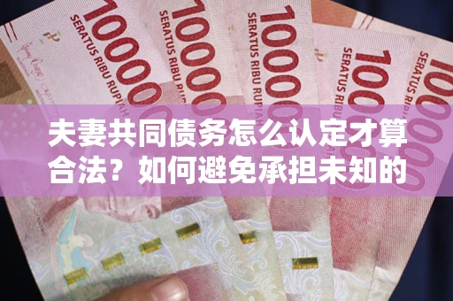 武汉夫妻共同债务怎么认定才算合法？如何避免承担未知的债务风险？